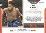 2021 Neil Magny Panini Prizm UFC NEON GREEN 23/75 #125 Welterweight