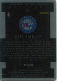 2019-20 Joel Embiid Panini Impeccable STAINLESS STARS 41/99 #20 Philadelphia 76ers