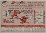 1958 Nellie Fox Topps #400 Chicago White Sox BV $20