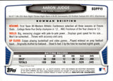 2013 Aaron Judge Bowman ROOKIE RC #BDPP19 New York Yankees 7