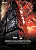 2025 CM Punk Topps ROYAL RUMBLE GOLD 49/50 #RR-19 Monday Night Raw