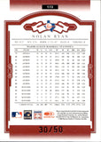 2004 Nolan Ryan Donruss Classics SIGNIFICANT SIGNATURES RED AUTO 30/50 AUTOGRAPH #173 Texas Rangers HOF