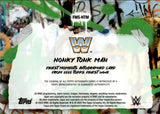 2025 The Honky Tonk Man Topps Finest WWE BLUE CHECKERBOARD FINEST MOMENTS AUTO 10/75 AUTOGRAPH #FMS-HTM WWE Legend