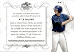 2015 Kyle Tucker Leaf Trinity Ruby Red ROOKIE INSCRIPTION AUTO 16/20 AUTOGRAPH #A-KT1 Houston Astros