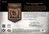2005 Red Schoendienst Upper Deck Hall of Fame SEASONS AUTO 10/25 AUTOGRAPH #HFS-RS1 St. Louis Cardinals HOF