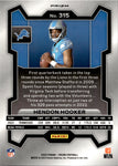 2023 Hendon Hooker Panini Prizm HOLO SILVER VARIATION ROOKIE RC #315 Detroit Lions