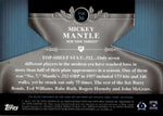2011 Mickey Mantle Topps Tier One BAT 097/399 RELIC #TSR-36 New York Yankees HOF *NRMT*