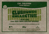 2026 Cal Raleigh Topps Heritage CLUBHOUSE COLLECTION JERSEY RELIC #CCR-CK Seattle Mariners