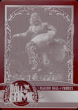 2012 "Mr. Perfect" Curt Henning Topps WWE CLASSIC HALL OF FAMERS MAGENTA PRINTING PLATE 1/1 ONE OF ONE #20 WWE HOF
