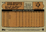 2023 Eddie Bressoud Topps Archives 1972 FAN FAVORITES AUTO AUTOGRAPH #72FF-EB Boston Red Sox