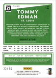2020 Tommy Edman Donruss Optic BLACK 22/25 #191 St. Louis Cardinals