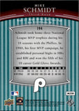 2008 Mike Schmidt Upper Deck Premier TEAL PARALLEL 03/15 #194 Philadelphia Phillies