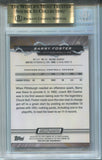 2023 Barry Foster Topps Composite RESURGENCE GOLD POWER SURGE 35/50 BGS 9.5 #70 Pittsburgh Steelers 6146