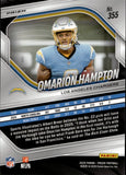 2025 Omarion Hampton Panini Prizm HOLO SILVER ROOKIE RC #355 Los Angeles Chargers