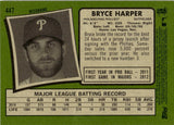 2020 Bryce Harper Topps Heritage NICKNAME VARIATION BAM BAM #447 Philadelphia Phillies