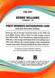 2025 Bernie Williams Topps Finest MOMENTS AUTO AUTOGRAPH #FMA-BWI New York Yankees