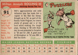 1955 Milt Bolling Topps #91 Boston Red Sox BV $30