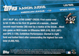 2017 Aaron Judge Topps Update Series SP GREETING TEAMMATES VARIATION #US166 New York Yankees