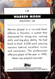 2024 Warren Moon Topps Inception LAUNCH #L-20 Houston Oilers HOF