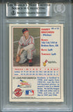 1992 Harry Brecheen McDonald's Pacific BAS AUTHENTIC AUTO AUTOGRAPH #48 St. Louis Cardinals 1273