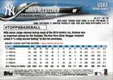 2018 Andrew McCutchen Topps Update Series SP VARIATION #US83 New York Yankees