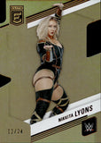 2023 Nikkita Lyons Panini Elite ASPIRATIONS DIE-CUT 12/24 #77