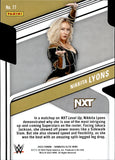 2023 Nikkita Lyons Panini Elite ASPIRATIONS DIE-CUT 12/24 #77
