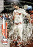 2020 Bryce Harper Topps Series 1 SP GATORADE BATH VARIATION #250 Philadelphia Phillies