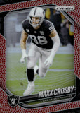 2025 Maxx Crosby Panini Prizm PIGSKIN 159/180 #195 Las Vegas Raiders