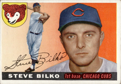 1955 Steve Bilko Topps #93 Chicago Cubs BV $15