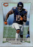 2012 Brandon Marshall Panini Prizm HOLO SILVER #32 Chicago Bears