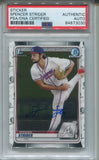 2020 Spencer Strider Bowman Chrome Draft 1ST BOWMAN PSA/DNA AUTHENTIC AUTO AUTOGRAPH #BD-20 Atlanta Braves 3030