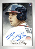 2019 Austin Riley Topps Gallery ROOKIE AUTO AUTOGRAPH RC #5 Atlanta Braves