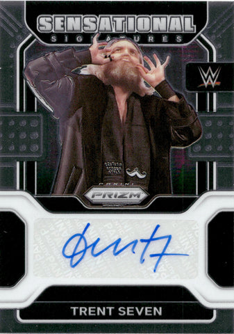 2022 Trent Seven Panini Prizm WWE SENSATIONAL SIGNATURES AUTO AUTOGRAPH #SS-TSV NXT