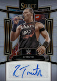 2024 R-Truth Panini Select WWE HOLO SILVER SIGNATURES AUTO AUTOGRAPH #SG-RTH Monday Night Raw