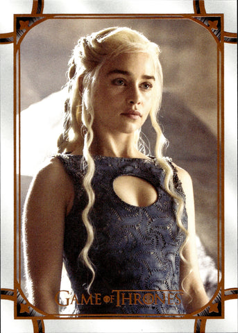 2021 Daenerys Targaryen Rittenhouse Game of Thrones THE IRON ANNIVERSARY SERIES 2 COPPER 021/199 #4