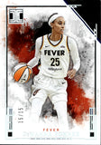 2025 DeWanna Bonner Panini Impeccable WNBA HOLO SILVER 15/15 #36 Indiana Fever
