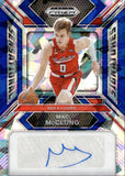 2024 Mac McClung Panini Prizm Draft Picks BLUE CRACKED ICE ROOKIE SENSATIONAL SIGNATURES AUTO 35/75 AUTOGRAPH #SS-MAC Orlando Magic