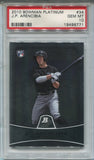 2010 J.P. Arencibia Bowman Platinum ROOKIE RC PSA10 #34 Toronto Blue Jays 6771
