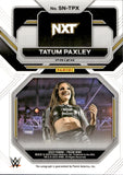 2023 Taum Paxley Panini Prizm WWE HOLO SILVER ROOKIE SENSATINAL SIGNATURES AUTO AUTOGRAPH #SN-TPX NXT