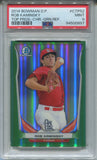 2014 Rob Kaminsky Bowman Draft Picks CHROME TOP PROSPECTS GREEN REFRACTOR ROOKIE RC 37/150 PSA 9 #CTP52 St. Louis Cardinals 0897