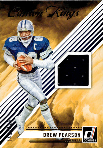 2024 Drew Pearson Panini Donruss CANTON KINGS JERSEY 146/425 Dallas Cowboys #CKI-DPE