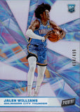 2022-23 Jalen Williams Panini Player of the Day HOLO FOIL ROOKIE 494/499 RC #96 Oklahoma City Thunder