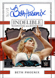 2023 Beth Phoenix Panini Impeccable WWE INDELIBLE INK AUTO 37/75 AUTOGRAPH #IN-BPH WWE HOF
