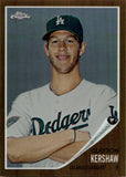 2011 Clayton Kershaw Topps Heritage Chrome REFRACTOR 353/562 #C135 Los Angeles Dodgers