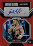 2023 Chad Gable Panini Prizm RED SENSATIONAL SIGNATURES AUTO 02/99 AUTOGRAPH #SN-CHG Monday Night Raw