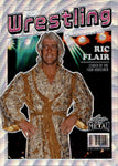 2024 Ric Flair Leaf Metal Legends PRO WRESTLING PERIODICAL SILVER WAVE 01/10 #WP-19 WWE Legend