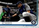 2019 Ichiro Suzuki Topps Update Series SP VARIATION #US206 Seattle Mariners HOF