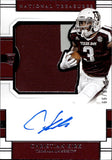 2018 Christian Kirk Panini National Treasures Collegiate ROOKIE JUMBO PATCH AUTO 10/99 AUTOGRAPH RELIC RC #113 Texas A&M Aggies