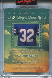 2025 O.J. Simpson Leaf Glory of the Game HOLO SILVER JERSEY 07/25 RELIC #GU-41 Buffalo Bills HOF